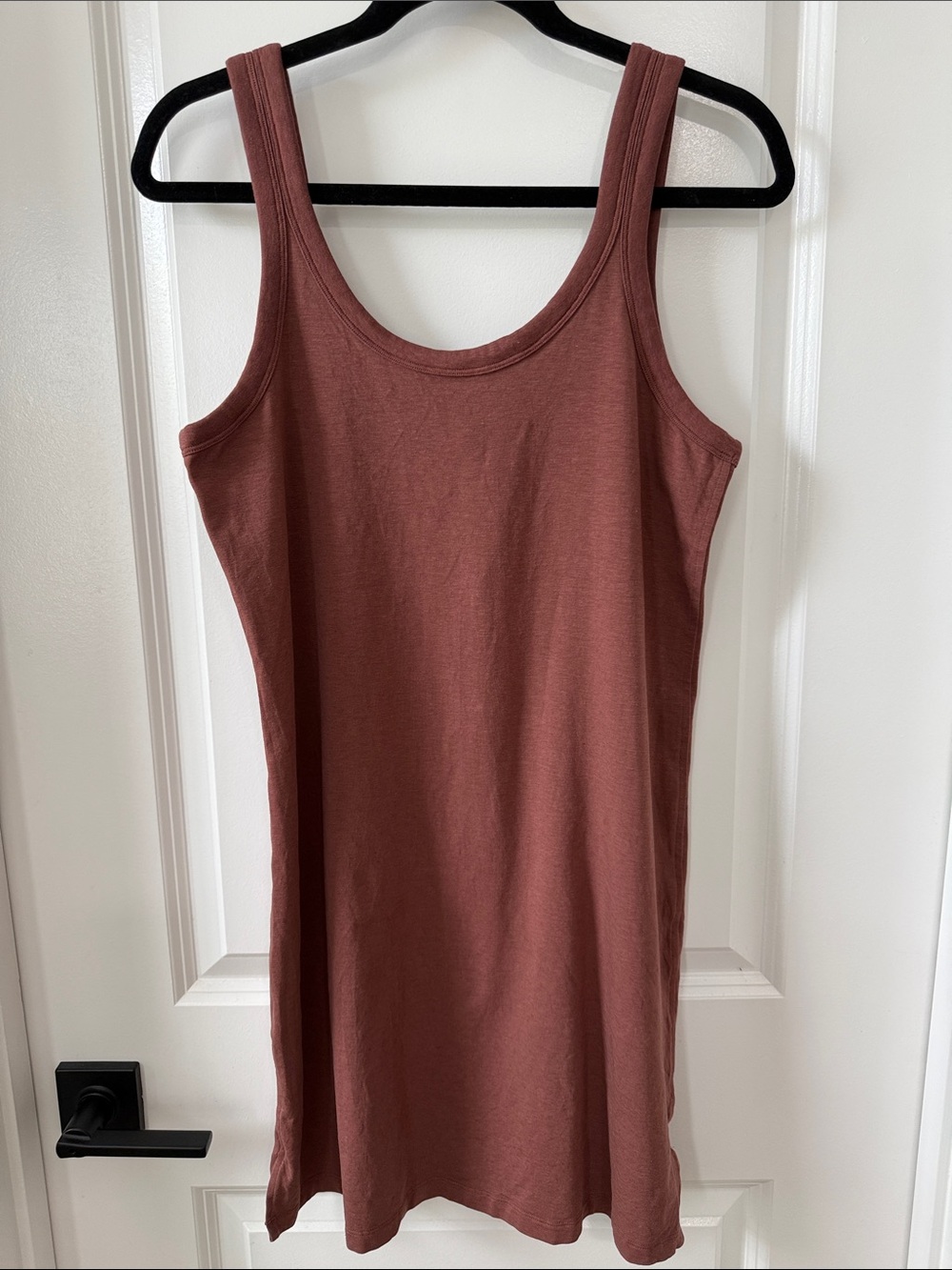 Lululemon Classic-Fit Cotton-Blend Scoop Dress *Ancient Copper